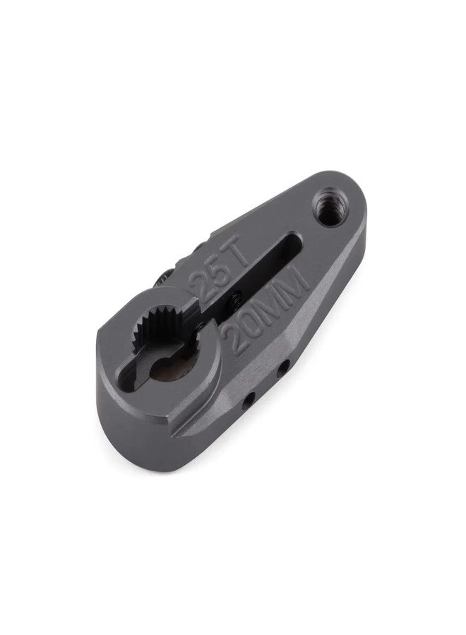 CobraCrawler 25T Servo Horn CNC 7075 Aluminum 20mm 24mm Servo Horn Steering Clamping Arm for Protek Savox Futaba Servo 1/10 Arrma Buggy Granite Monster Truck Raide (25T 20mm) - Image 2